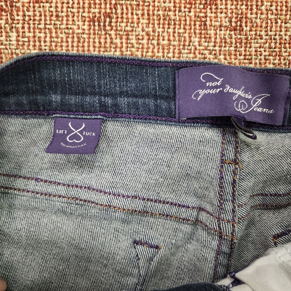 Not Your Daughters Lift & Tuck Women's Jeans Size 14 - Picture 7 of 11